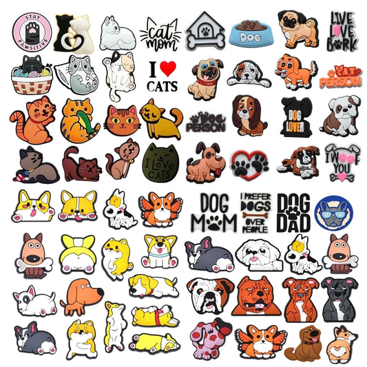 Chien & Chat - Lots de 16 Pimpes